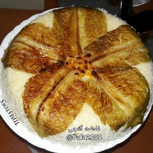  ته دیگ کاهو
