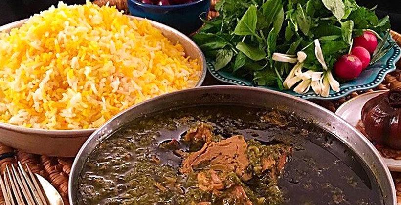  یک سفره بدون گلوتن قلیه ماهی بوشهری  