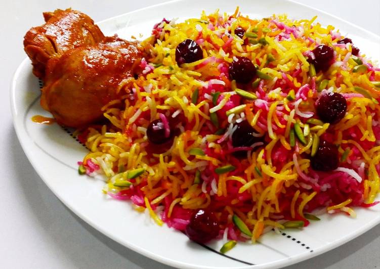  یک-سفره-بدون-گلوتن_آلبالو-پلو