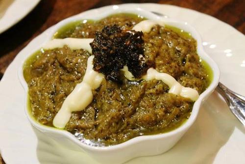  یک سفره بدون گلوتن  کشک بادمجان 